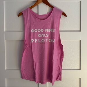 Peloton x Spiritual Gangster Pink Tank Top